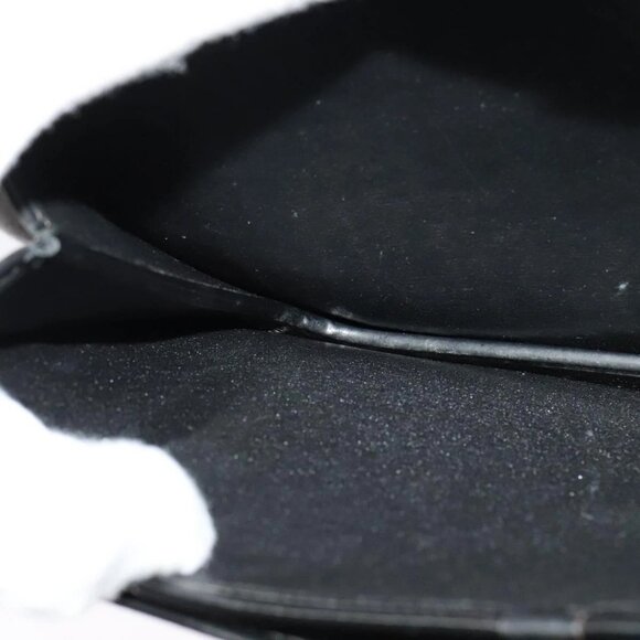 Christian Dior Trotter Canvas Shoulder Bag Navy Gold Auth BD2210 - Picture 13 of 16